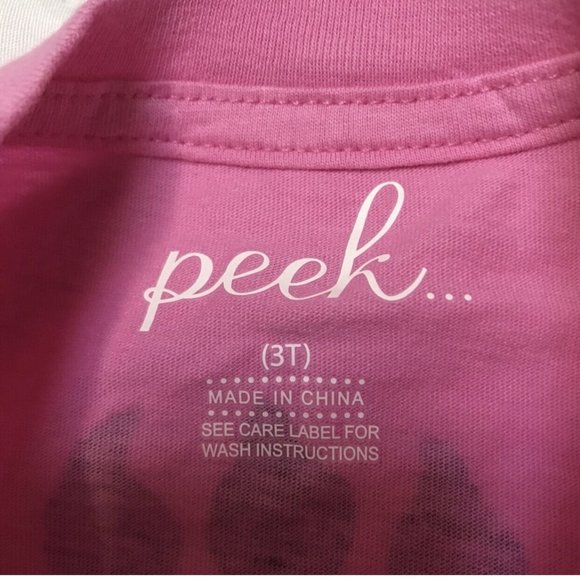 NWT Peek Keep It Chilly Tee Size 3T - Picture 6 of 6